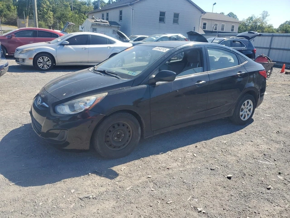 Used A/C Compressor fits: 2014 Hyundai Accent manual temperature control Grade A Foto 3 de 4