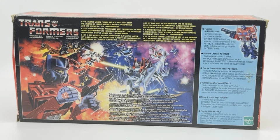 Optimus Prime G1 - Transformers Commemorative Series I Hasbro - Imagen 3 de 4