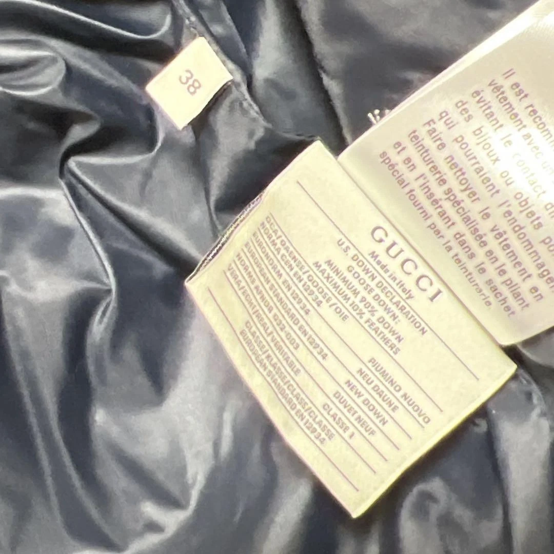 Piumino Gucci stampa floreale dal Giappone