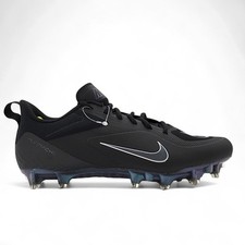 Nike Alpha Huarache 8 PRO LAX Black Lacrosse Cleats Mens 12.5 CW4439 005 NEW