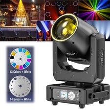 350W Beam RGBW Moving Head Light 48Prism Gobo Stage Light Effect DMX DJ Disco