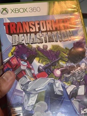 Transformers: Devastation (Microsoft Xbox 360, 2015) No Manual /Tested/Working