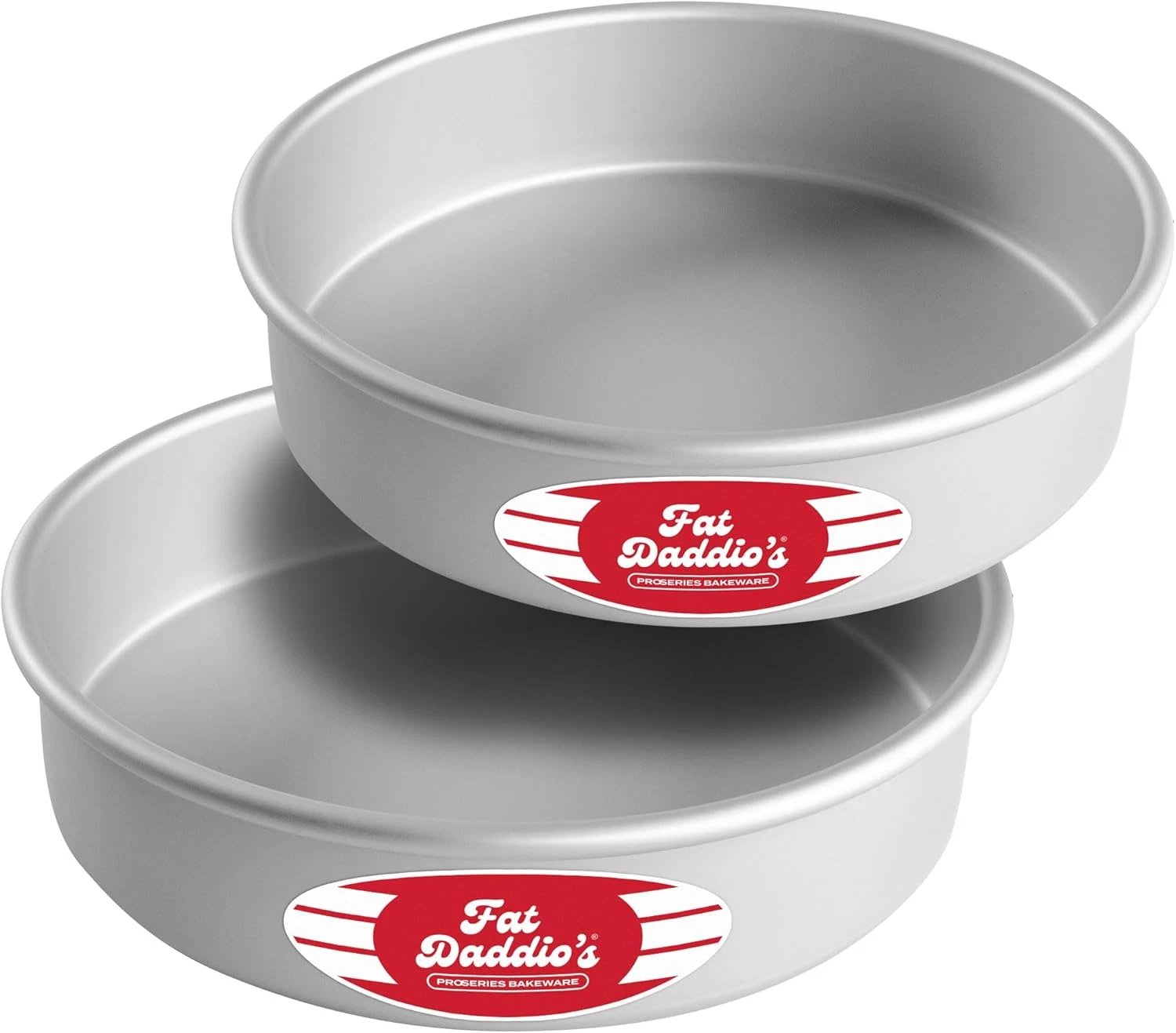 Fat Daddio's Anodized Aluminum Round Cake Pans, 8-Inch, 2-Piece Set
Opens in a new window or tab