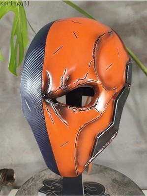 Deathstroke Mask Slade Wilson Justice League Cosplay Helmet Terminator Prop 1PC