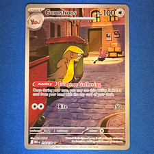The Pokémon Company Pokémon TCG Gumshoos 153/132 Me01 IR Full Art Holo EN 2025