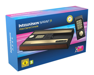 Intellivision Sprint 45 Konsole HDMI + 2 Wireless Controller + 45 Spiele NEUWARE