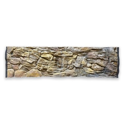 ZooPaul Aquariumrückwand 3D Rock 200x60cm Felsnachbildung Stein Handarbeit NEU