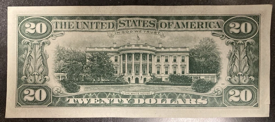 Series 1969 20 Dollar Bill Federal Reserve Note - Image 4 of 4