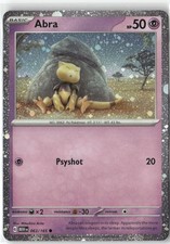 Abra 063/165 Holo Promo Miscellaneous Cards & Products Pokemon Holo Near Mint