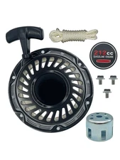 212 196 224 208 cc Recoil Pull Start Assembly w/Pulley Cup for Predator Champ...