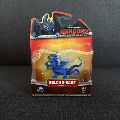 Spin Master Dreamworks Dragons Defenders of Berk Mini Belch and Barf Purple Rare