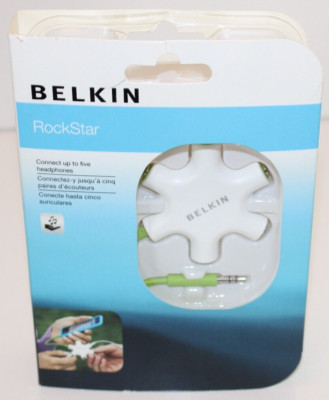 Belkin RockStar Connect up to five Headphones