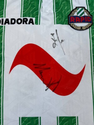 SK Rapid Wien Home football shirt 1994 - 1995 RARE Vintage Jersey
