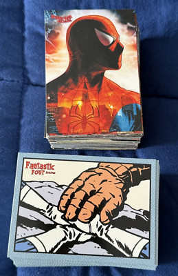 2008/2009 Rittenhouse Spiderman and Fantastic Four Archives 2 Complete Base Sets