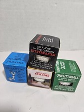 4 Classic Trick Golf Balls In A Gift Fun, Humor, Gag, Novelty, Holiday Exploding