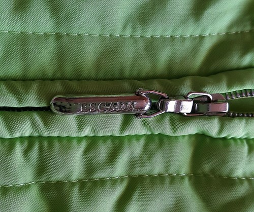 AUTÉNTICO CHALECO SIN MANGAS DE GOLF ESCADA VERDE LIMÓN DE COLECCIÓN TALLA: US6/EU34 - Imagen 5 de 9