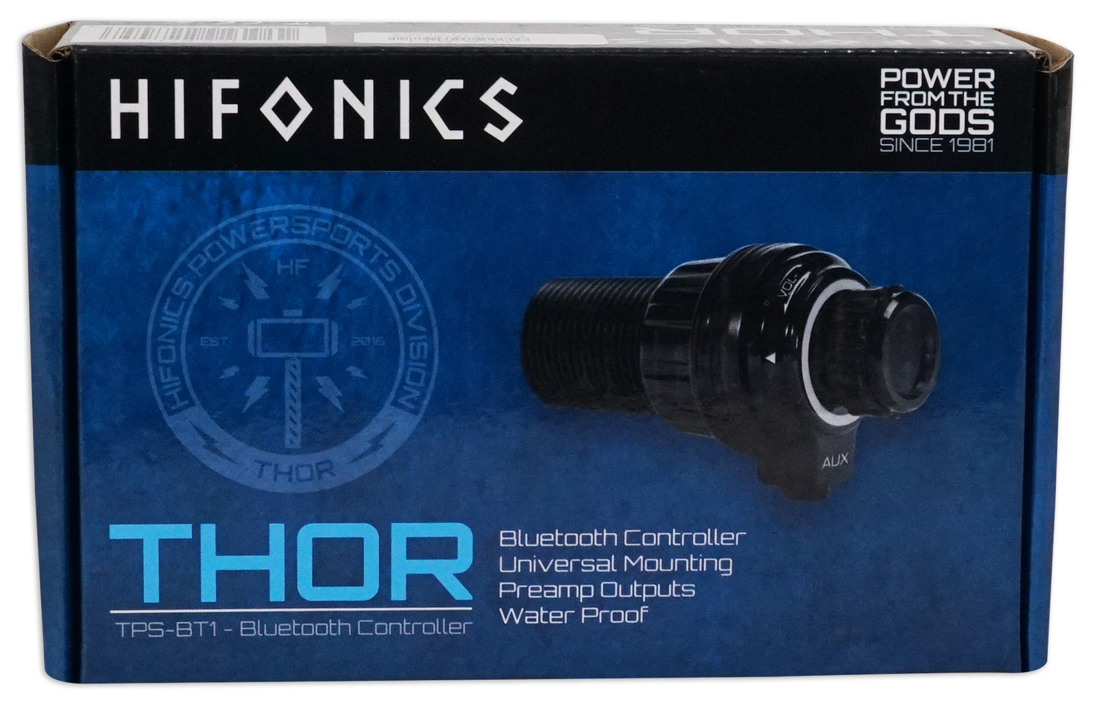 Контроллер морского предусилителя Hifonics TPS-BT1 Bluetooth для Polaris RZRATVUTVCart