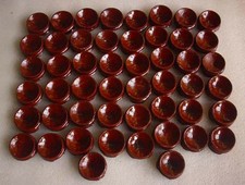 50 Small Wood Tower Stand Pedestal Holding Crystal Sphere Ball Egg of 3cm