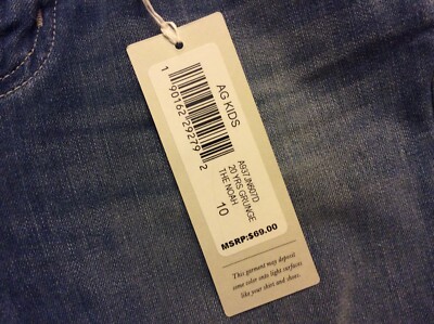 NWT $69 AG-ED Denim The Noah Boys Jeans Sz 10 | eBay