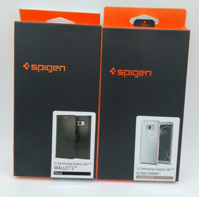 SPIGEN Samsung Galaxy S8+ Wallet & Ultra Hybrid - Black/Crystal Pink. PC61