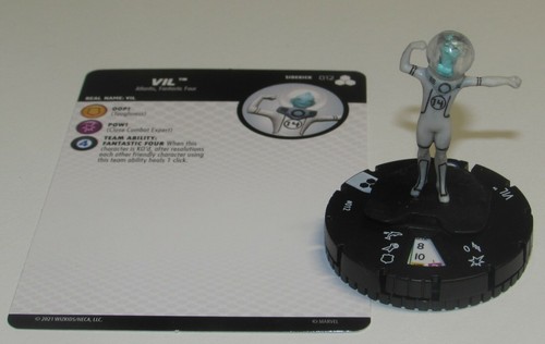 VIL 012 Fantastic Four Future Foundation Marvel Heroclix - 第 1/1 張圖片