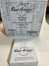 5000 Sheets Toilet Seat Covers Diposable Paper Flushable Liner Pad for Bathroom