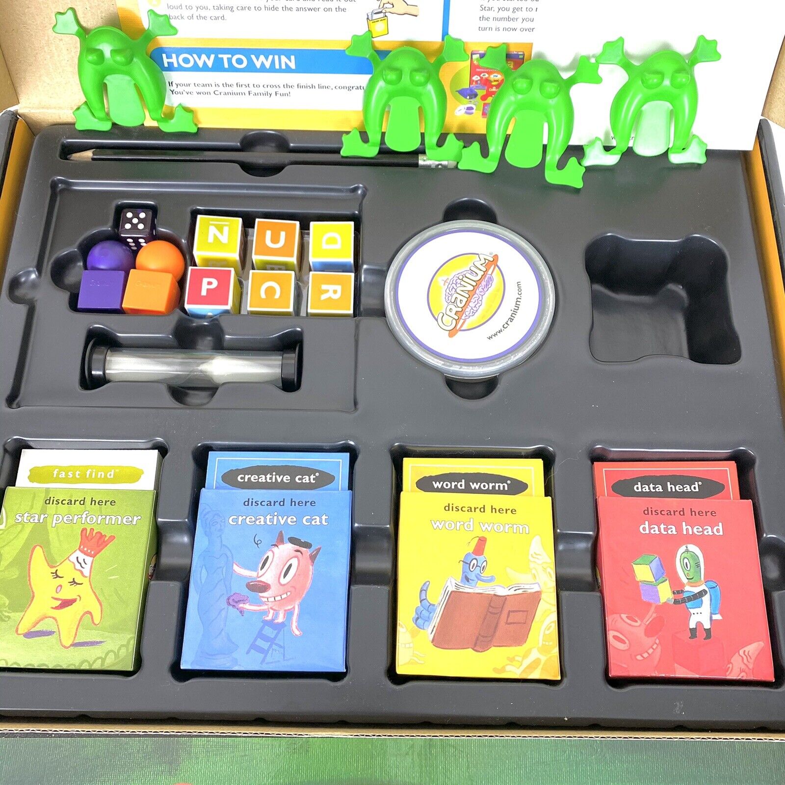 100% Complete Cranium Board Game AWARD WINNING GAME - Great Family Fun