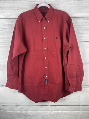 Vintage Ralph Lauren The Blaire Button Down Shirt Men's Size