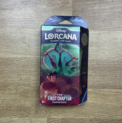Disney Lorcana The First Chapter Starter Deck Set 1st First Print NEU OVP EN