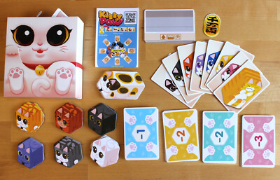 Kitty Paw Gesellschaftsspiel Brettspiel Kartenspiel Renegade Games Katzen kawaii
