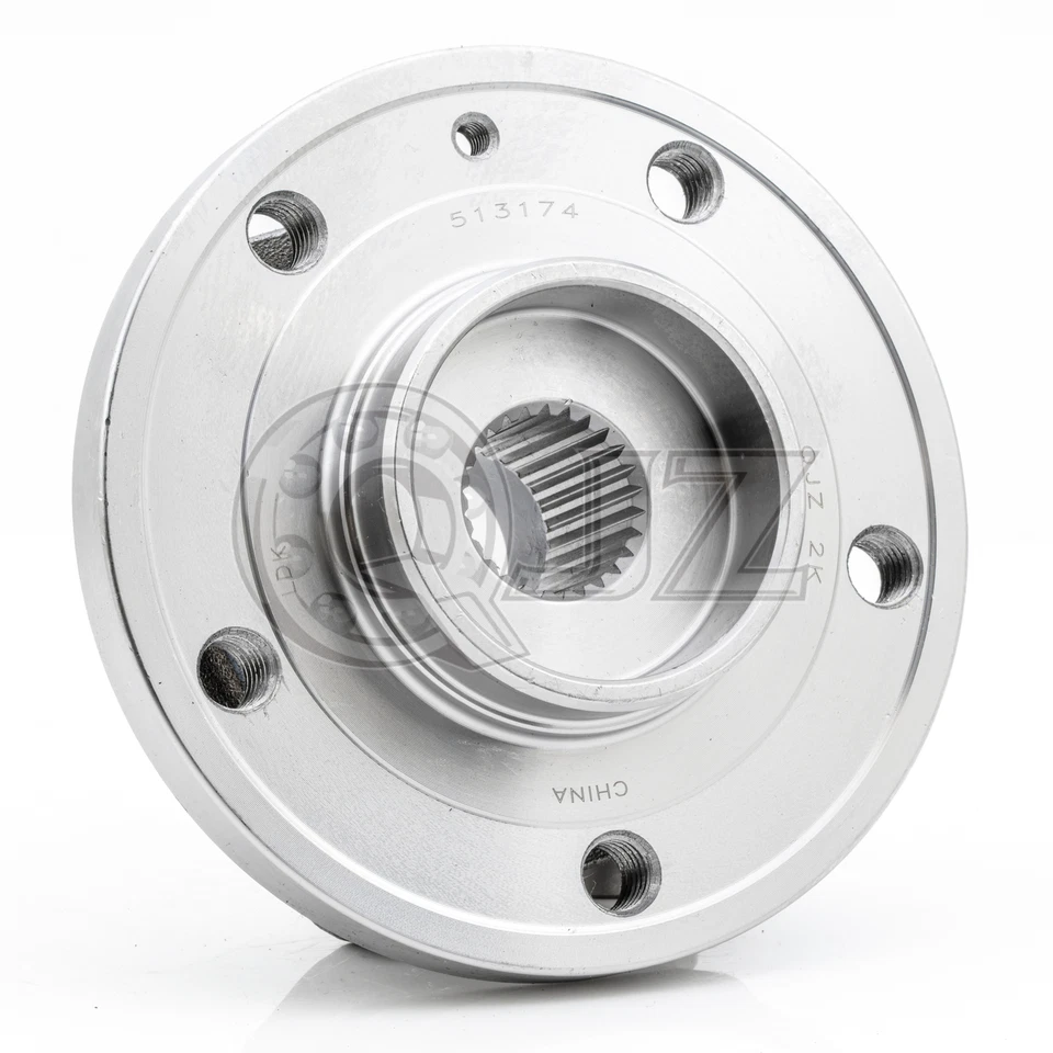 [DELANTERO (cantidad 2)] Conjunto de cojinete de rueda y buje de repuesto para Volvo S70 1998 tracción delantera Foto 4 de 4