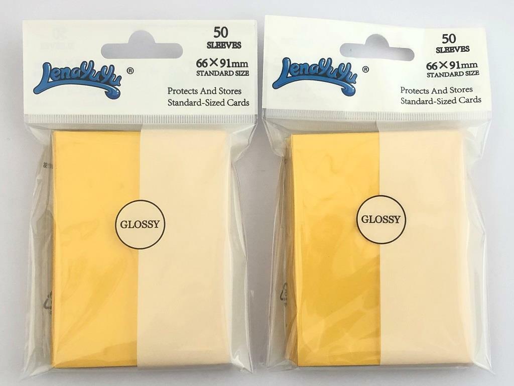 100 Glossy Yellow Lenayuyu Protector MTG Standard Trading Card Sleeves 66x91mm | eBay 100 Glossy Yellow Lenayuyu Protector MTG Standard Trading Card Sleeves 66x91mm | eBay
