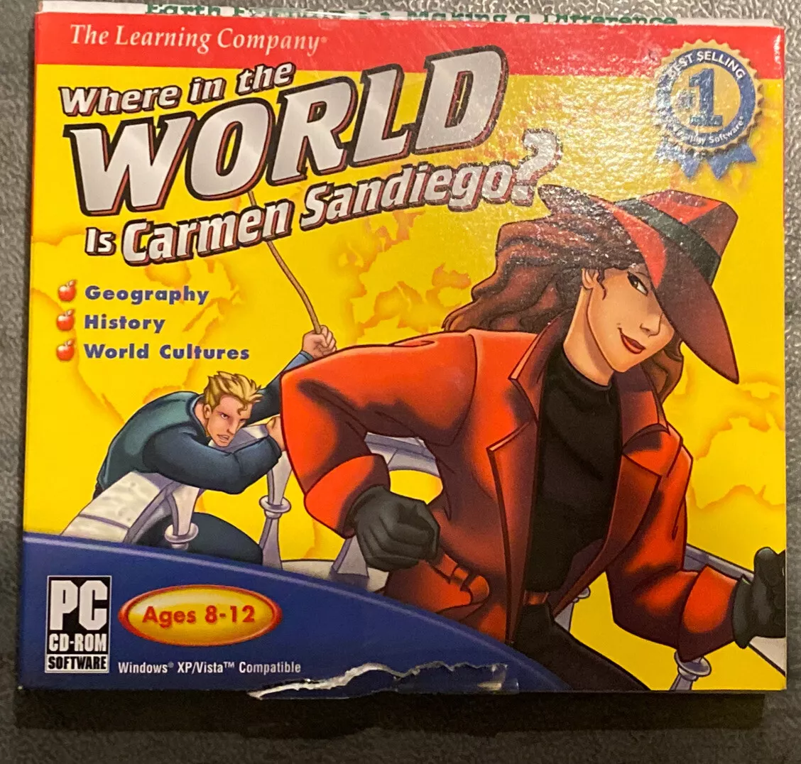 Where in the World is Carmen Sandiego? - PC - Educational Game Disc