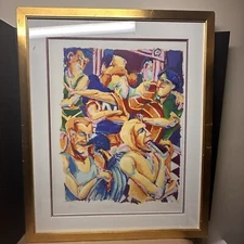 Greig Leach Serigraph Print "The First Dance" #6/120 Large 30x23 Virginia Art