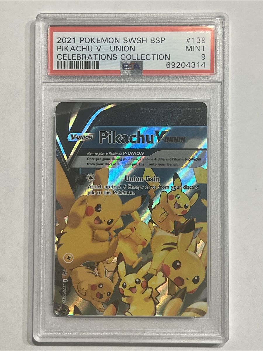 2021 Pokemon SWSH Pikachu V Union #SWSH139 Black Star Promo 2021 Pokemon SWSH Pikachu V Union #SWSH139 Black Star Promo