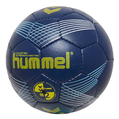 Hummel Concept Pro HB Handball Spielball Matchball Trainingsball blau 2125537290
