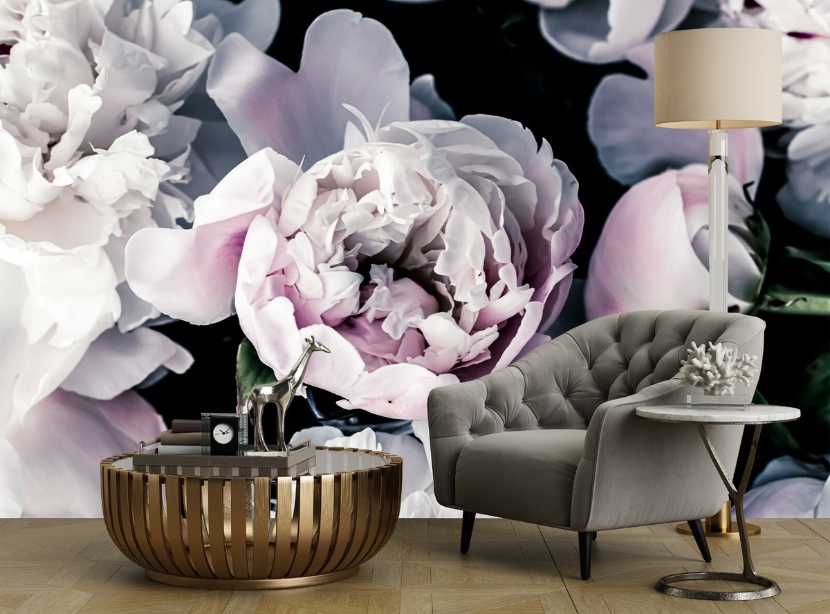 Purple Peony Wallpaper
