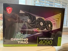*msi Geforce Rtx 4090 Gaming Trio 24gb Gddr6x Graphics Card *in Hand*