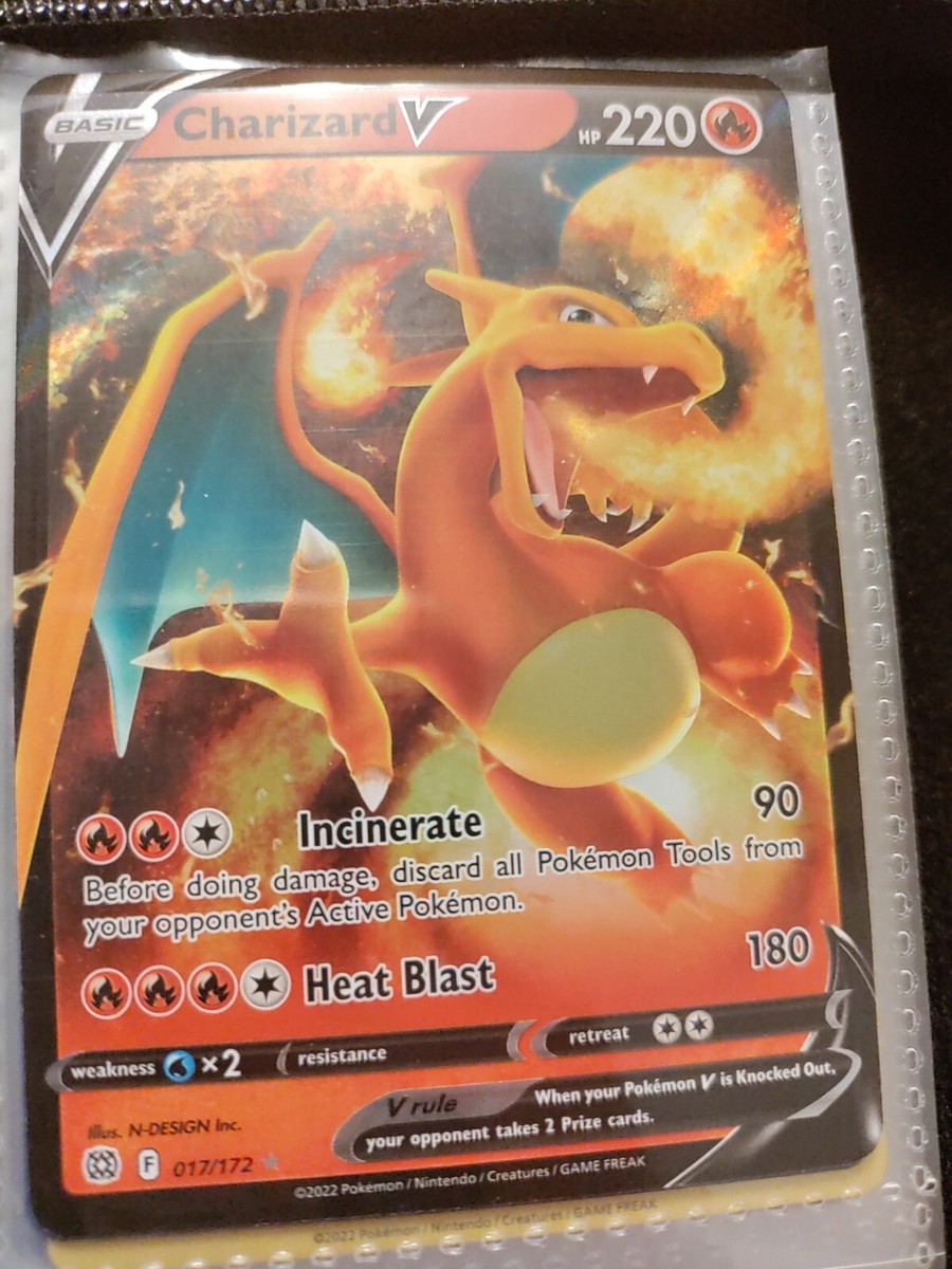 charizard v pokemon card brilliant stars 2022 Sword & Shield #154 PSA 10 – Common Lands Raw cards are sold as such Charizard V #154 Prices |