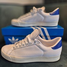 Adidas - RIDOTTE - Rod Laver Vintage - Nuove con etichette - Taglia 7,5 - Deadstock