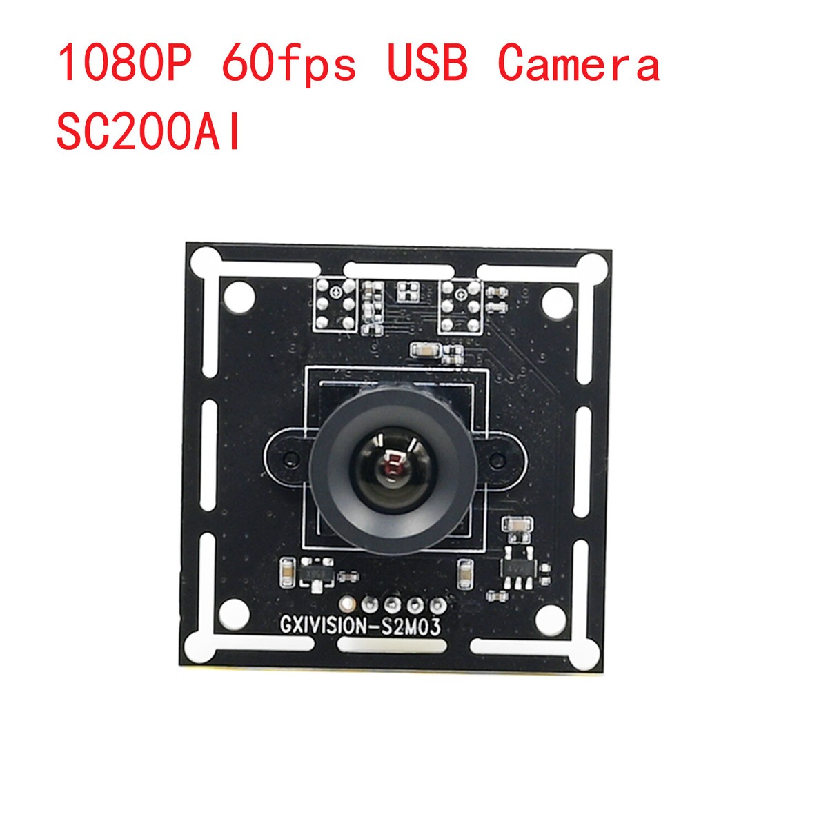 60fps USB Camera Module 1080p SC200AI 1920x1080 HD Webcam 2MP UVC Play And  Play