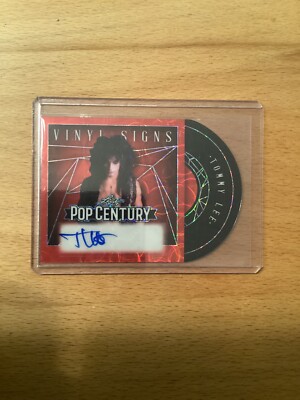 2025 Leaf Pop Century Vinyl Signs Tommy Lee Auto Red Kaleidoscope  #1/1