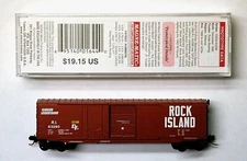 MTL Micro-Trains 07600070 76070 Rock Island RI 63290 50 foot boxcar