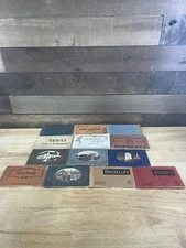 Vintage Lot Of 13 Assorted Postcard Booklets