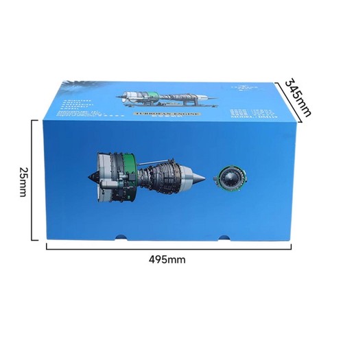 TECHING Avión Eléctrico Metal Turbofan Motor Modelo DM119 No Montado KIT - Imagen 3 de 10