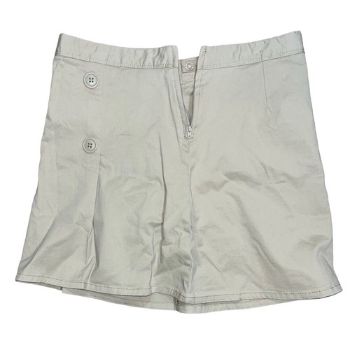Place Skirt Girls Size 18 Khaki Tan Casual School Uniform Skort - Picture 3 of 4