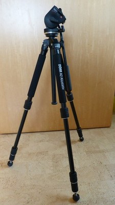 Dörr Stativ A2 neuwertig mit Manfrotto 700 RC2 Video - Kopf