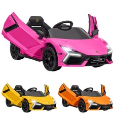 Qaba Lamborghini Revuelto Licensed Kids Ride on Car w/ Suspension