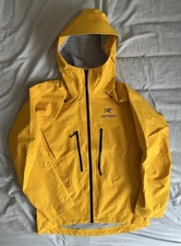 Arc'teryx Alpha Sv Yellow M Jacket Men's