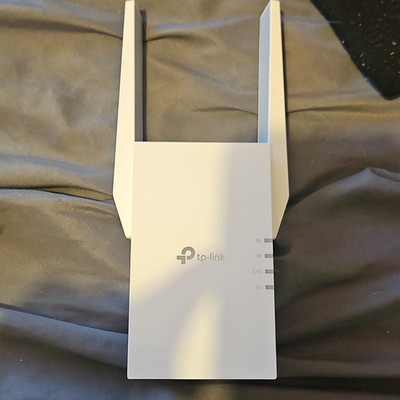 TP-LINK RE1750X AX1750 Wi-Fi Range Extender Dual-Band 2.4/5GHz White